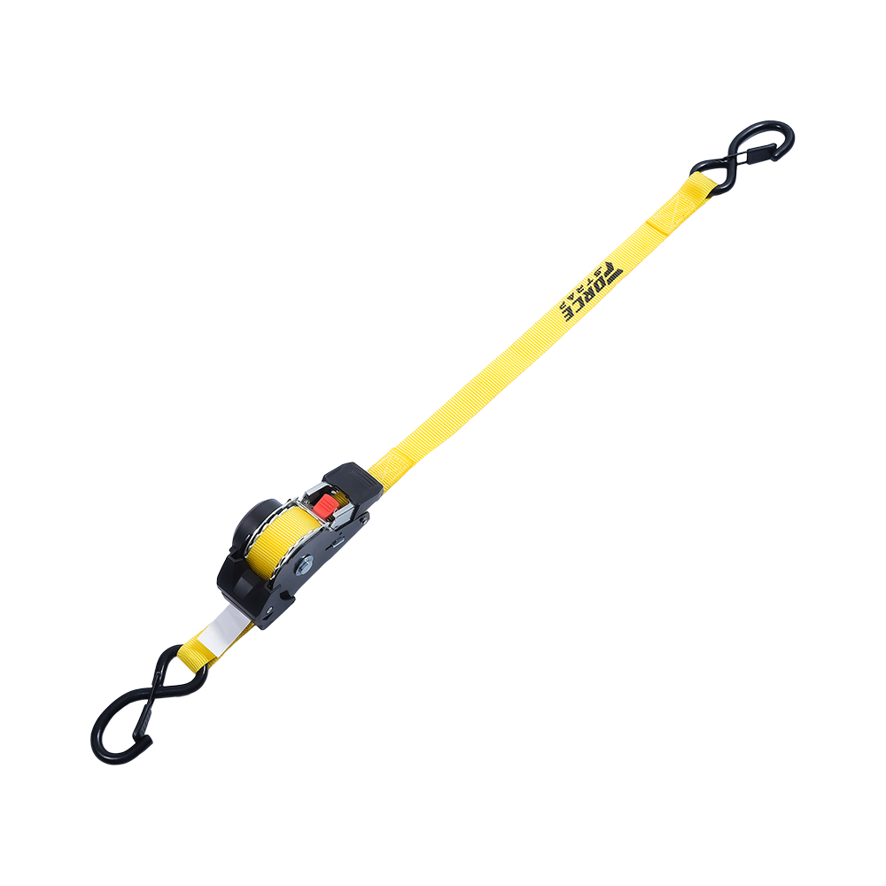 Cinghie di ancoraggio a cricchetto retrattili automatiche da 700 kg