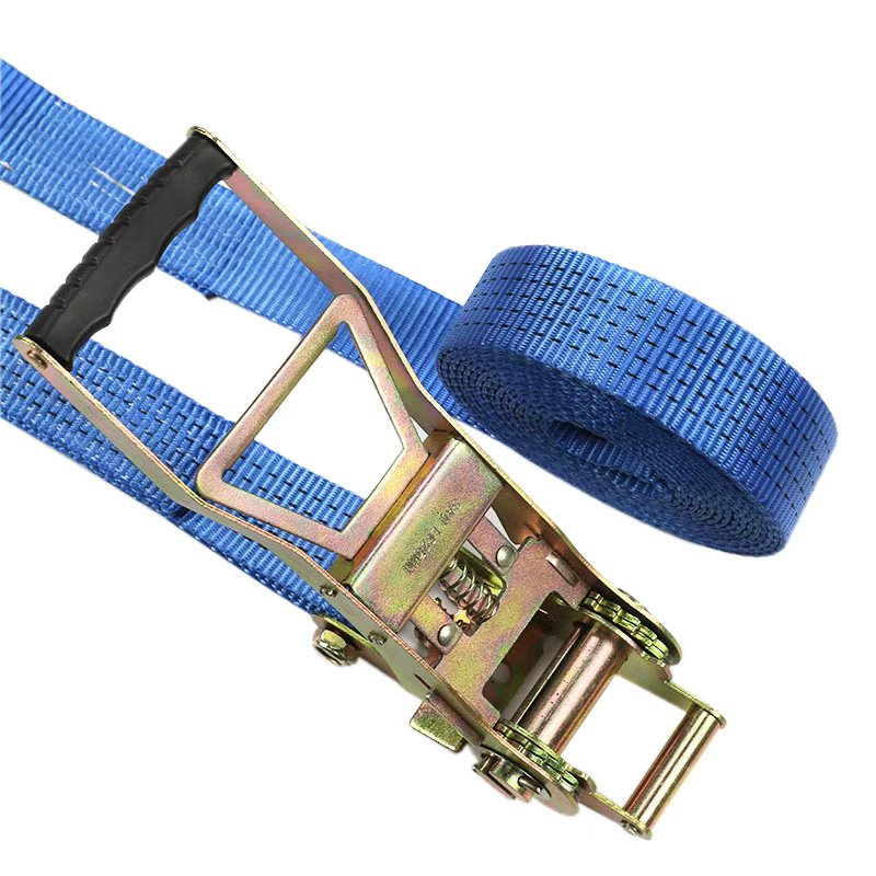 Cinghie a cricchetto con impugnatura lunga ad azione inversa da 50 mm 5 t