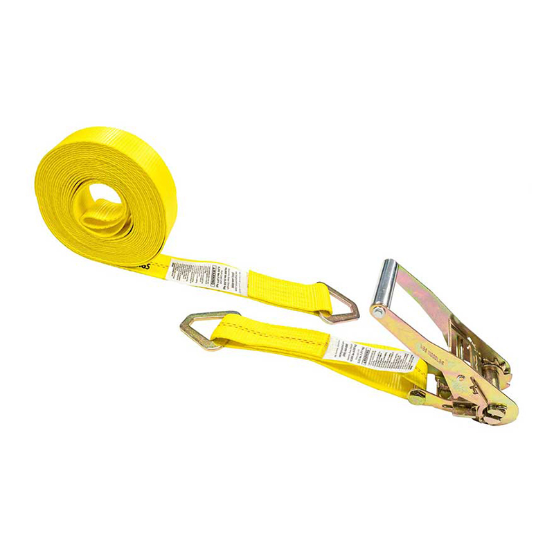 Cinghia a cricchetto da 2'' X 30' con anelli a D