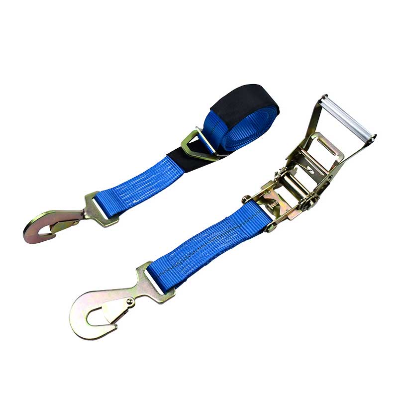 Cinghie a cricchetto automatiche da 2'' X 8' Cinghia per asse da 10.000 libbre Cinghie a cricchetto automatiche da 2'' X 8' Cinghia per asse da 10.000 libbre