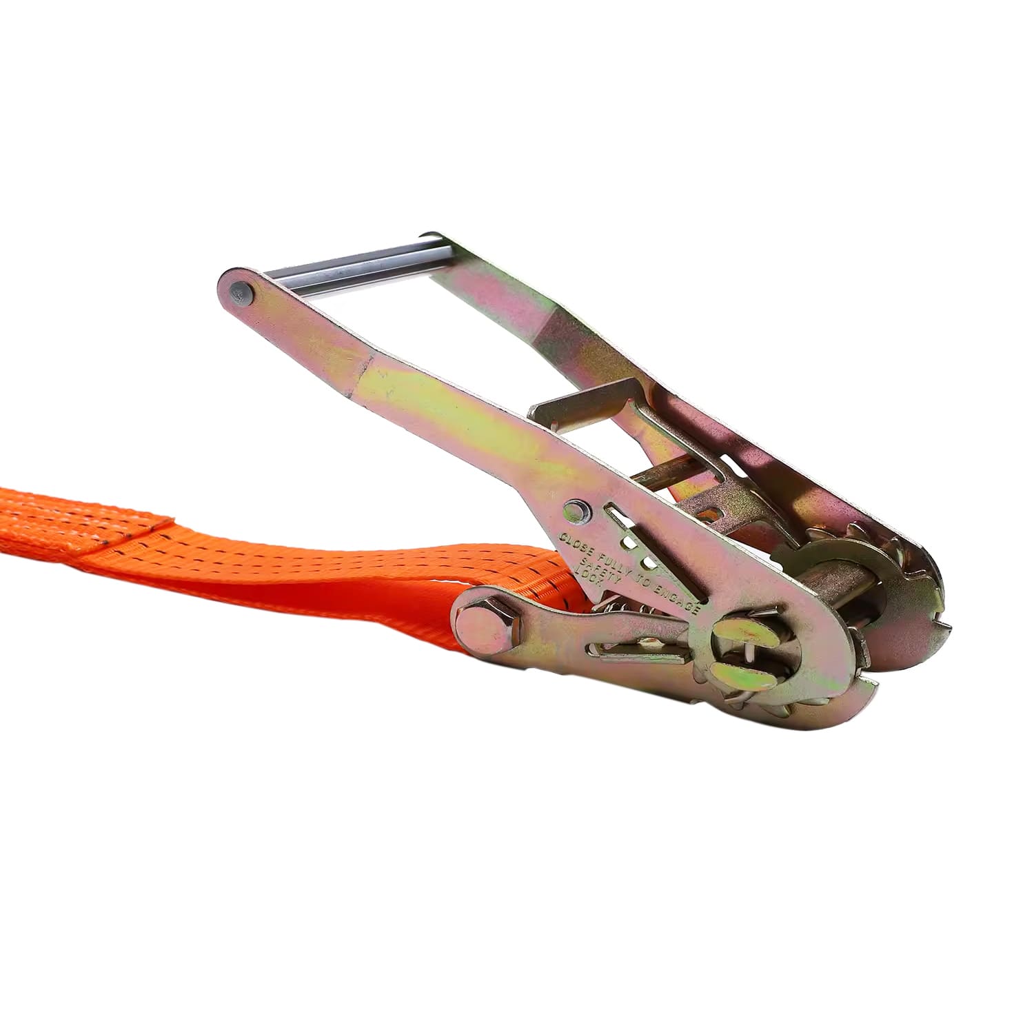 Cinghia di ancoraggio per carico con cricchetto con impugnatura standard in zinco Colorer da 38 mm 3 t