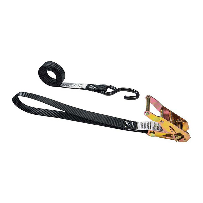 Cinghia di ancoraggio a cricchetto per motocicletta ad alta tenacità 1''X 6' con anello cucito da 12 pollici Cinghia di ancoraggio a cricchetto per motocicletta ad alta tenacità 1''X 6' con anello cucito da 12 pollici