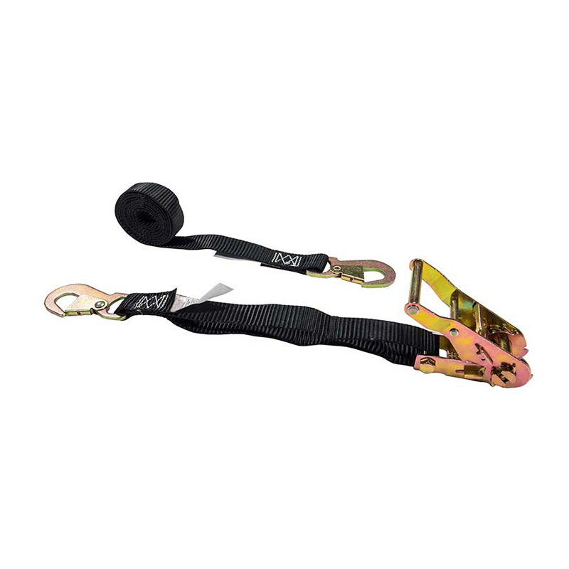 Cinturino con fibbia a cricchetto in poliestere da 1'' X 6' con moschettoni piatti Cinturino con fibbia a cricchetto in poliestere da 1'' X 6' con moschettoni piatti