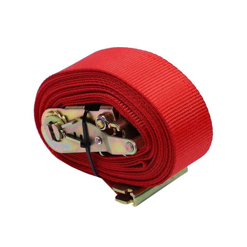 La cinghia a cricchetto rossa E-Track da 2'' X 12'
