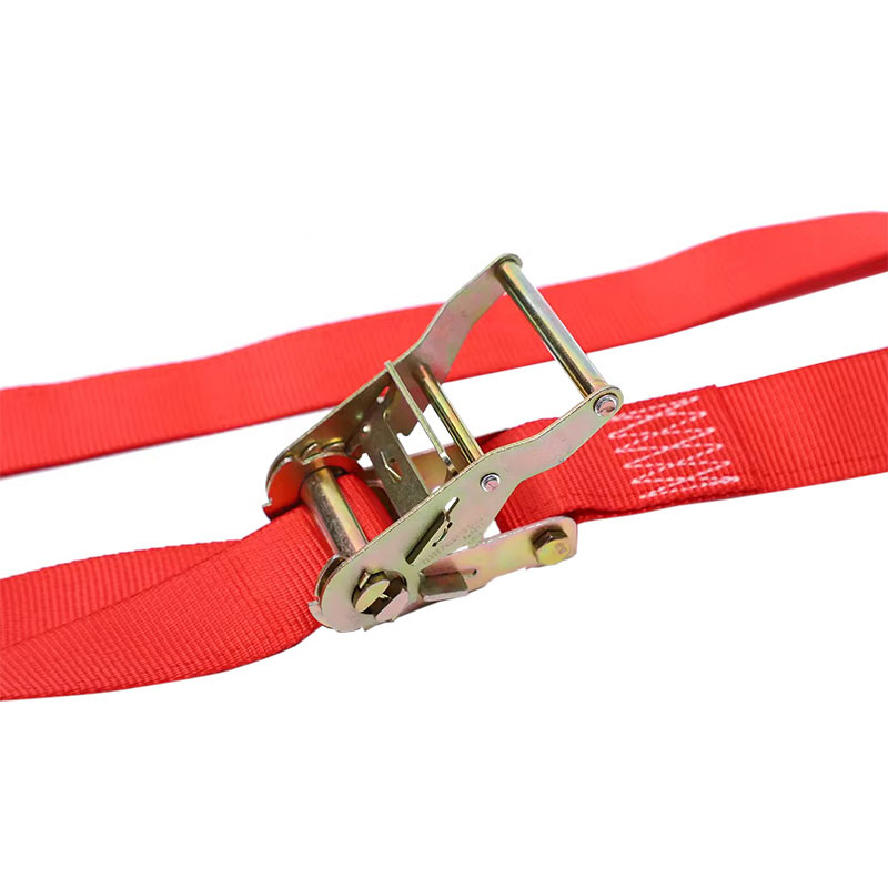 La cinghia a cricchetto rossa E-Track da 2'' X 12'