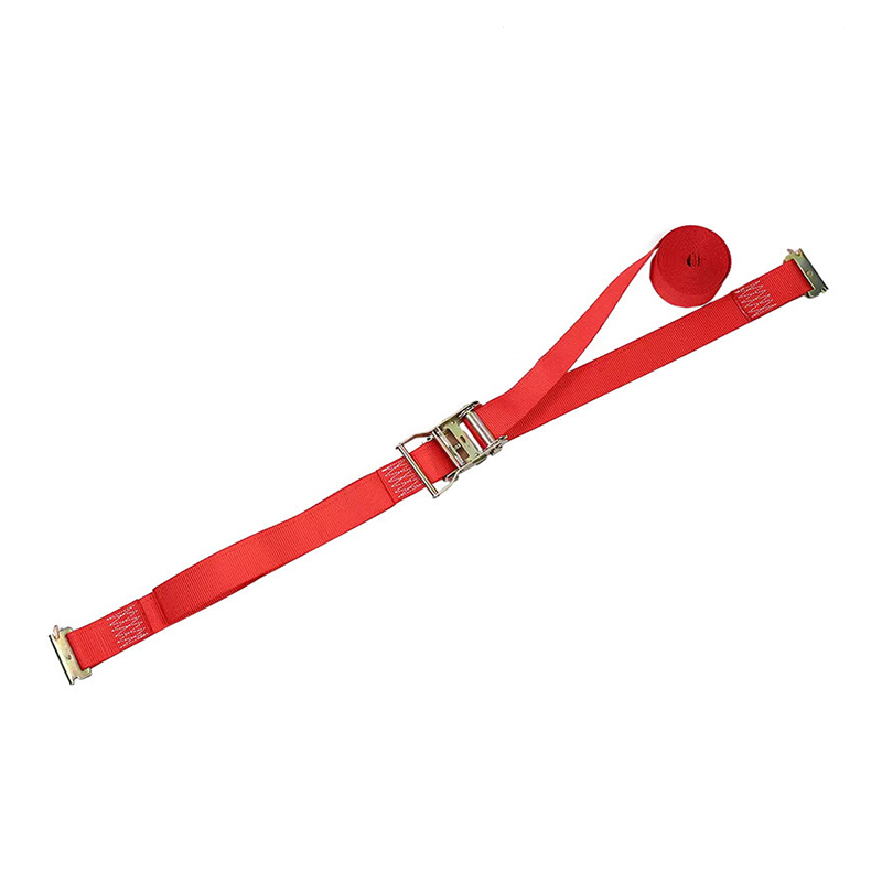 La cinghia a cricchetto rossa E-Track da 2'' X 12'