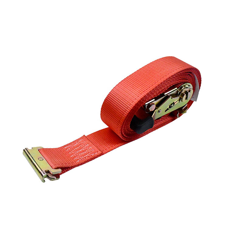 La cinghia a cricchetto E-Track con cricchetto per impronte digitali rosse da 2'' X 12'