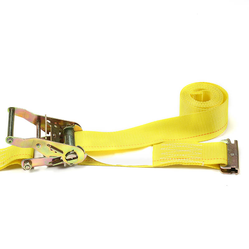 Il cinturino a cricchetto E-Track da 2 pollici blu giallo